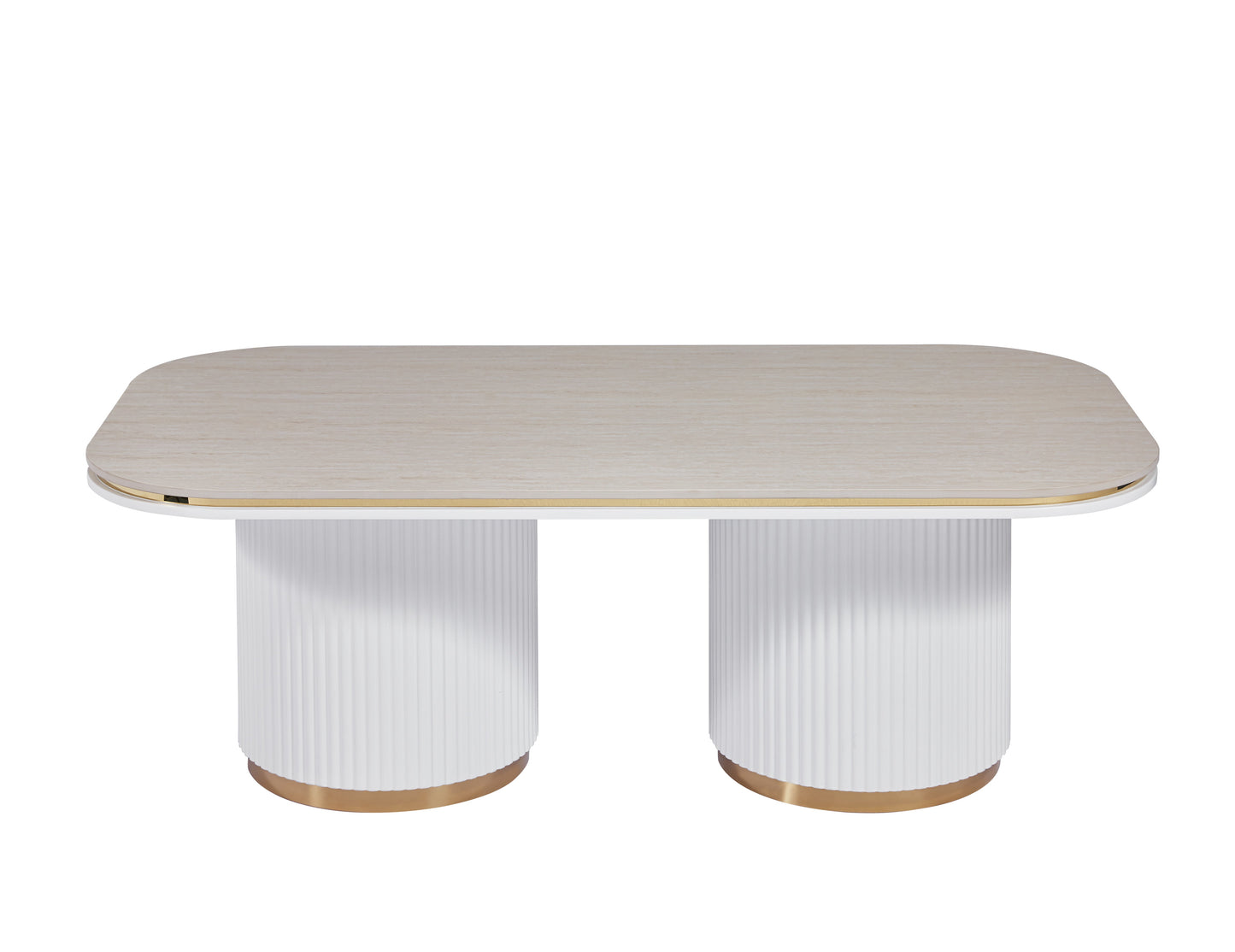 Pradino Ivory Luxus-Couchtisch