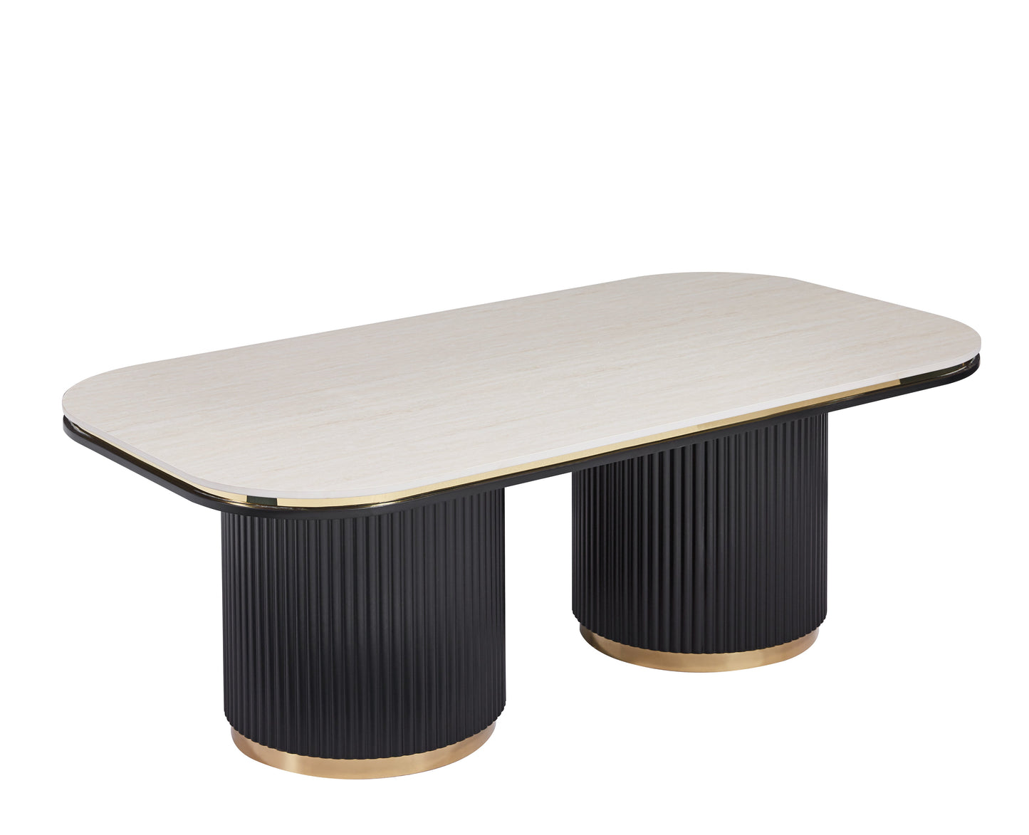 Aurelio Noir Luxus-Couchtisch