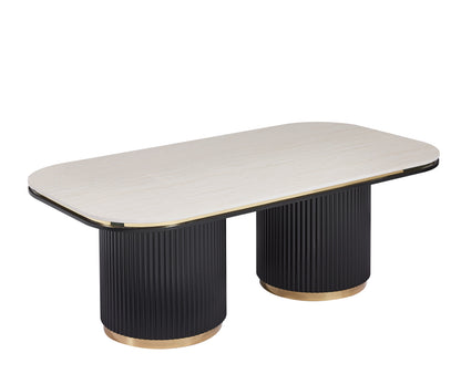 Aurelio Noir Luxus-Couchtisch