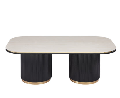 Aurelio Noir Luxus-Couchtisch