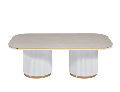 Pradino Ivory Luxus-Couchtisch