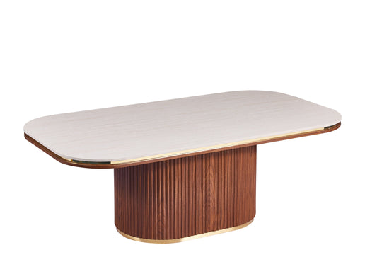 Hermosa Walnut Luxus-Couchtisch