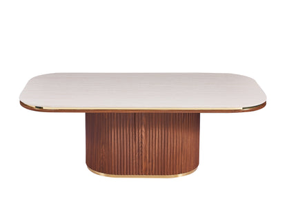 Hermosa Walnut Luxus-Couchtisch