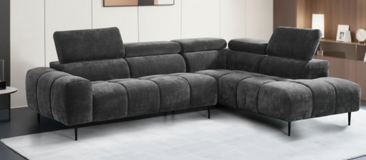 Levon | Moderne Eckbank mit verstellbaren Rückenlehnen