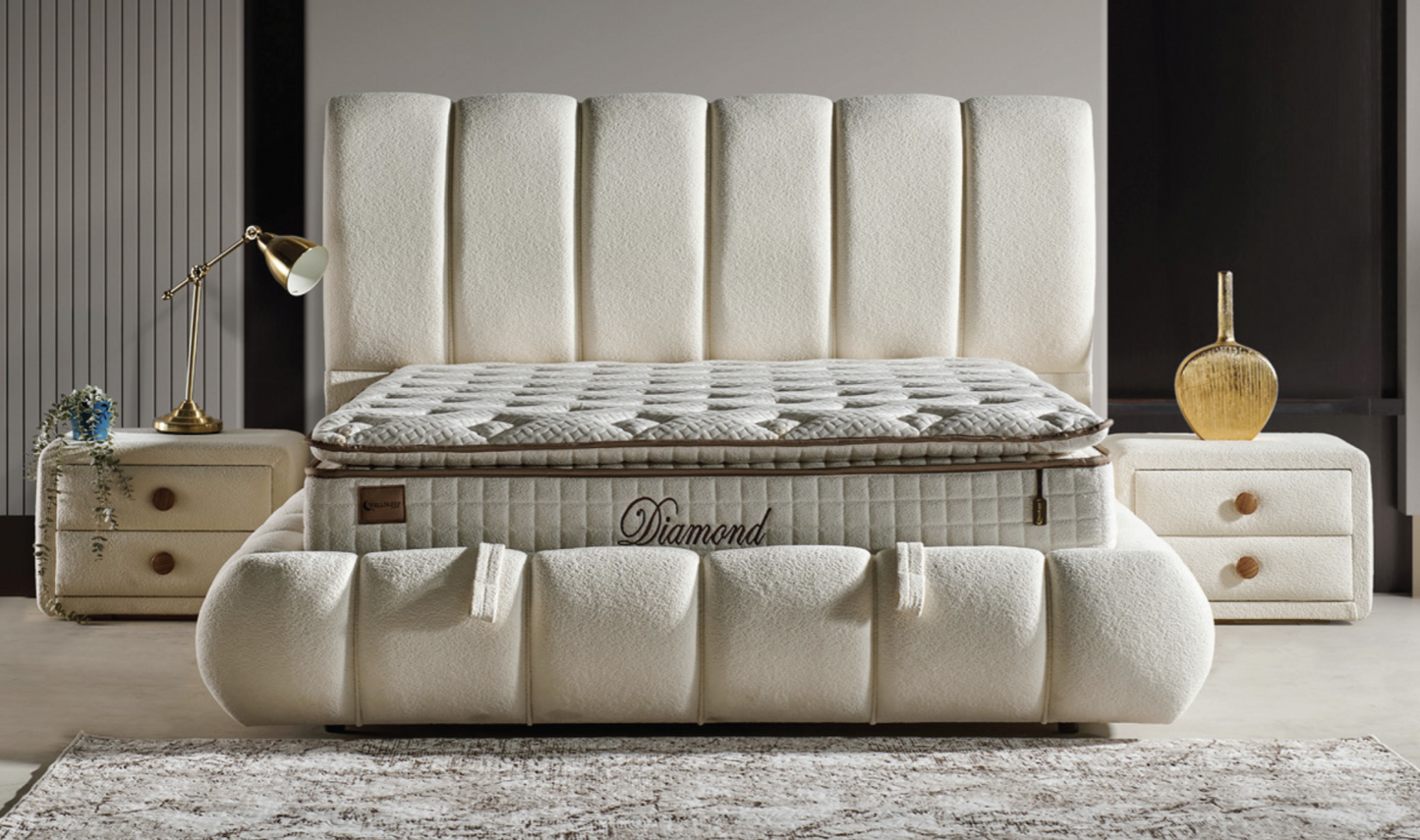 LOTUS – Luxus-Boxspringbett mit Stauraum