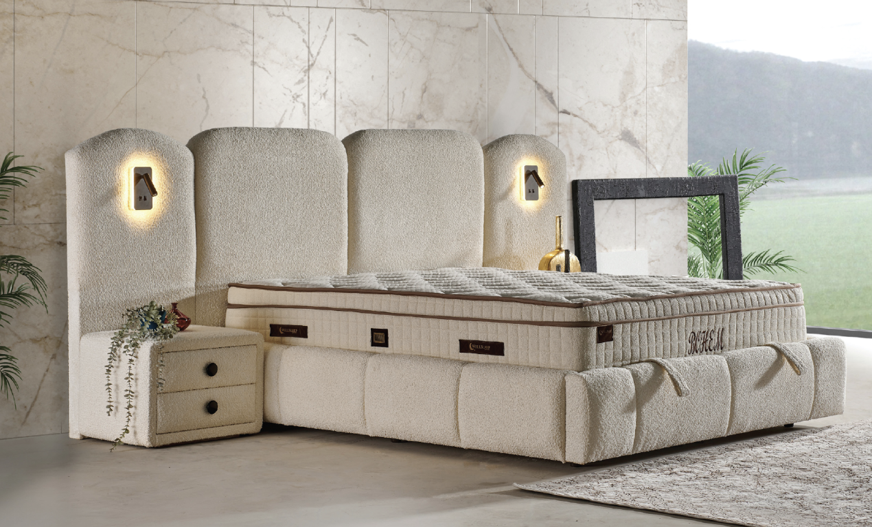 POINT – Luxus-Boxspringbett mit Stauraum