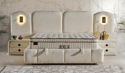 POINT – Luxus-Boxspringbett mit Stauraum