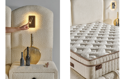 POINT – Luxus-Boxspringbett mit Stauraum