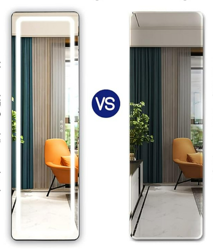 LED-SPIEGEL 50 × 160 CM – FUNKTIONAL