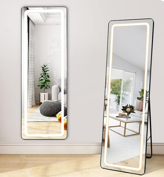 LED-SPIEGEL 50 × 160 CM – FUNKTIONAL