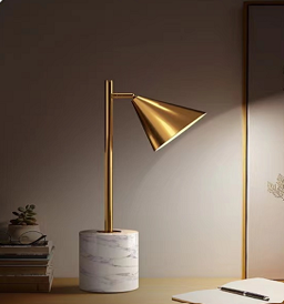 LUXURIÖSE TISCHLAMPE – MARMORLAMPE; GOLD FÜR EIN STILVOLLES INTERIEUR