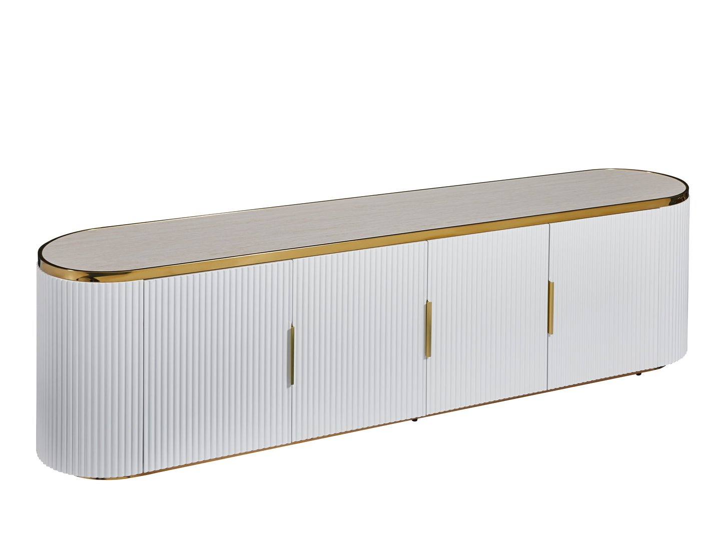 Pradino Ivory Luxus-TV-Lowboard