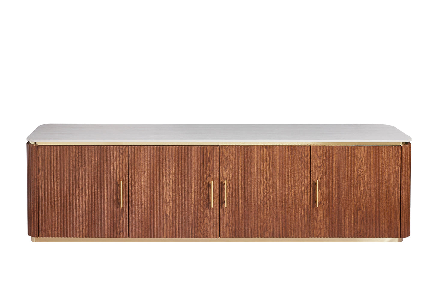 Hermosa Walnut Luxus-TV-Lowboard