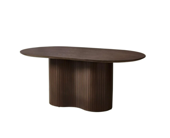Taurus DT Brown Veneer Plain – Eleganter und moderner Esstisch